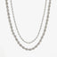 Rope Chain Necklace Sterling Silver