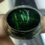 Handmade Silver Elegant Heavy Emerald Mens Ring