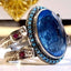 Natural Stones Silver Unique Mens Ring