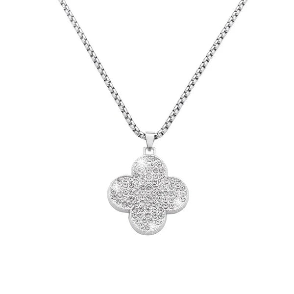 Lucky Bloom Silver Chain
