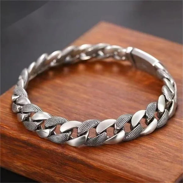 Sterling Silver Classic Atmosphere Cuba Bracelet Main image