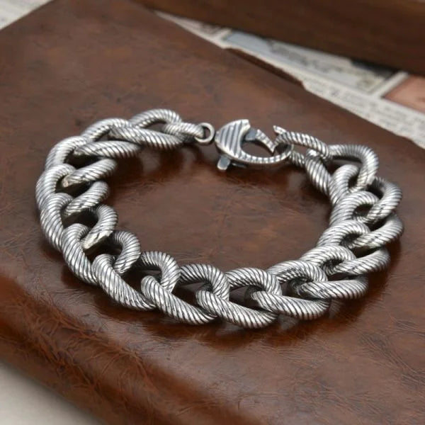 Sterling Silver Personalized Knot Loop Bracelet Main image