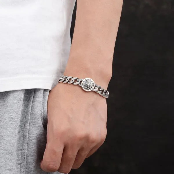 Sterling Silver Zakiram Personalized Bracelet Secondary image
