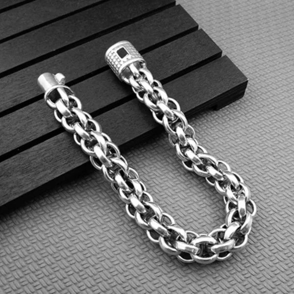 Sterling Silver Bold Link Chain Bracelet Secondary image