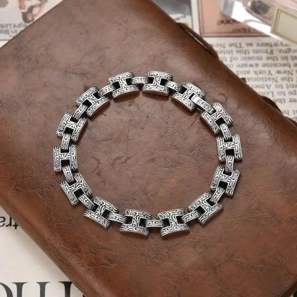 Sterling Silver Vintage Letter H Bracelet Main image