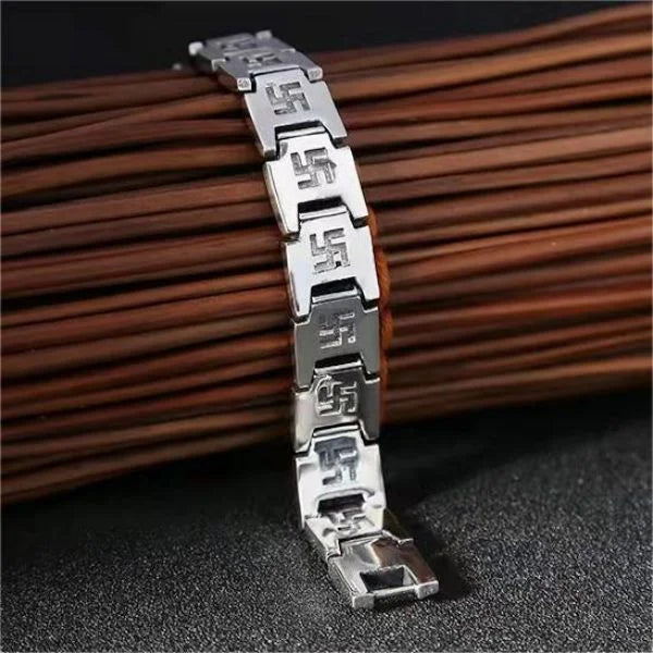 Sterling Silver Six Character Truth Stand Alone Bracelet Secondary image