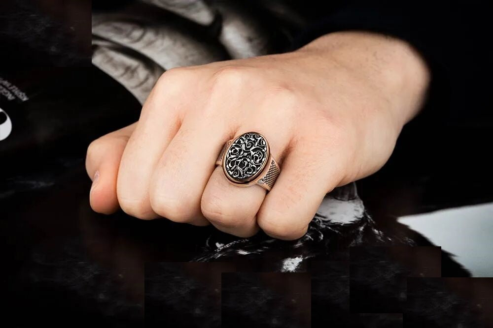 Exclusive Design Stoneless Silver Ring No2 Secondary image