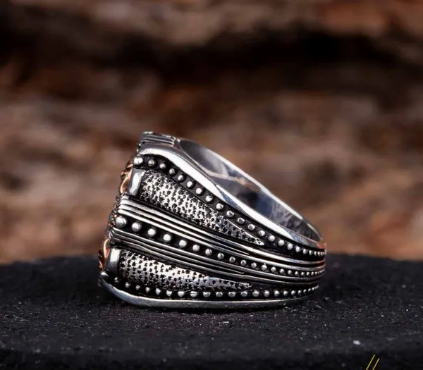 Elegant White Zircon Covered Silver Ring