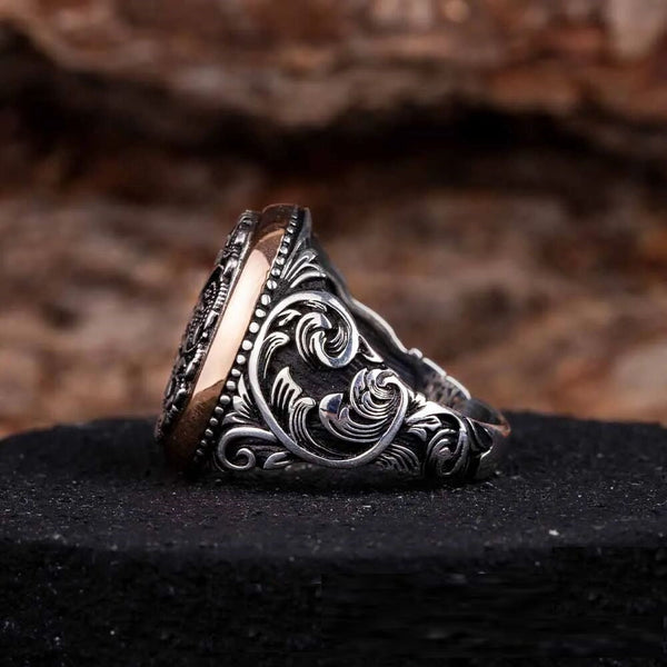 Oval Exclusive Stoneless Silver Ring