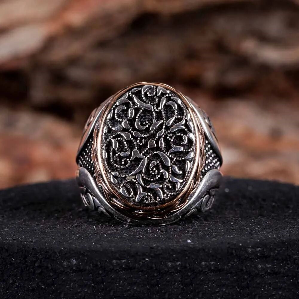Exclusive Design Stoneless Silver Ring No4 Main image