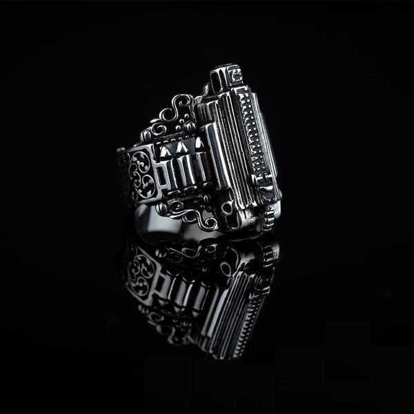 Gun Figure Exclusive Silver Ring
