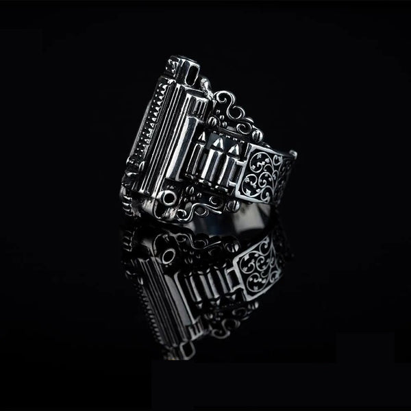 Gun Figure Exclusive Silver Ring