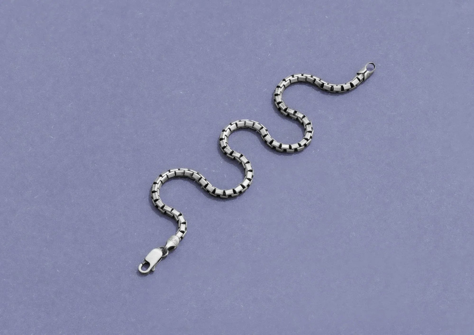 Classic Box Link Men Bracelet Main image