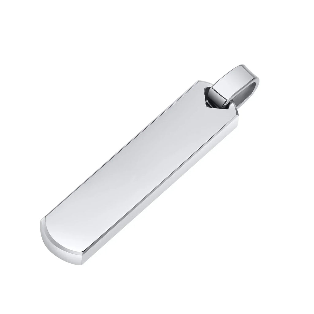 Contemporary Edge Chain -Silver
