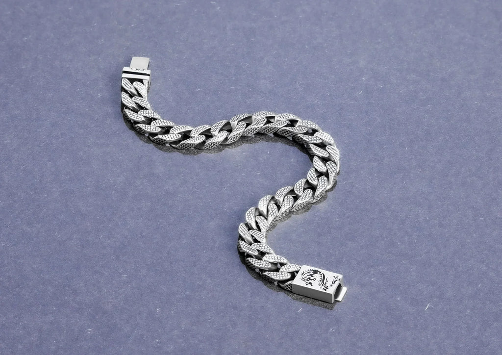 Zen Balance Revolving Medallion Men Bracelet