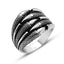 Eagle Claw Design Silver Men Ring