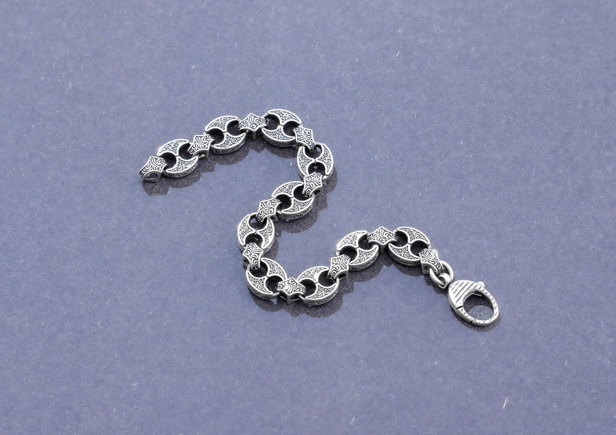 Engraved Battle Axe Bracelet Main image