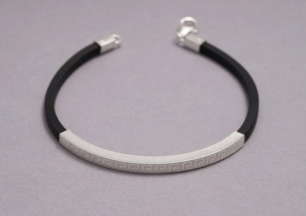 Greek Key Wrist Men  Band