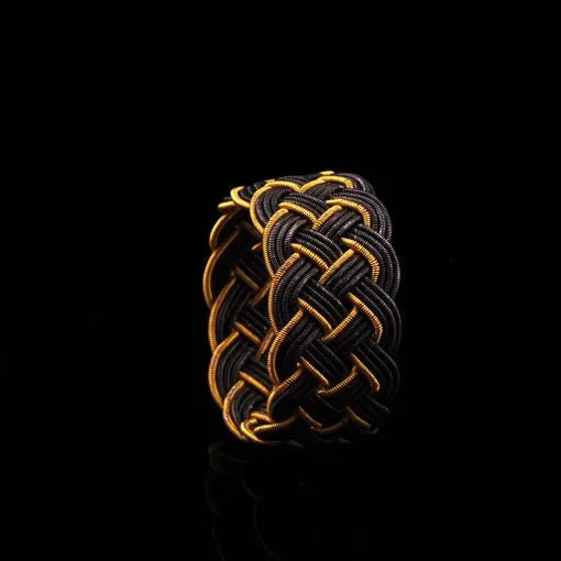 Handmade Kazaz Silver Knot Ring Main image