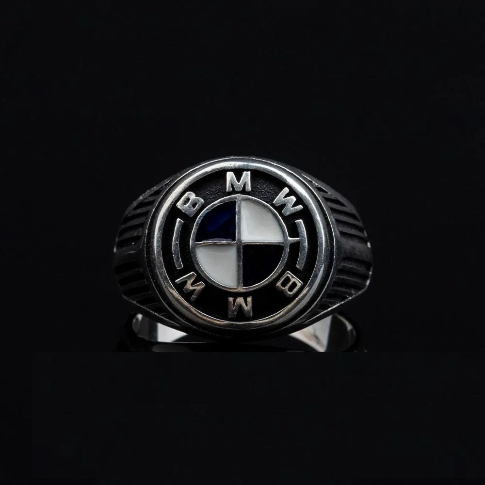 Car Logo Special Silver Ring for BMW Owners No1 Main image