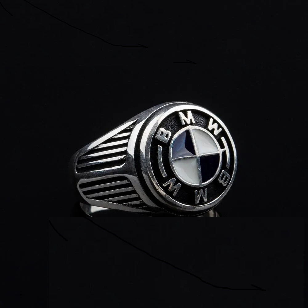 Car Logo Special Silver Ring for BMW Owners No1 Secondary image