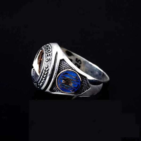 Car Logo Special Silver Ring for Mercedes-Benz Owners No4