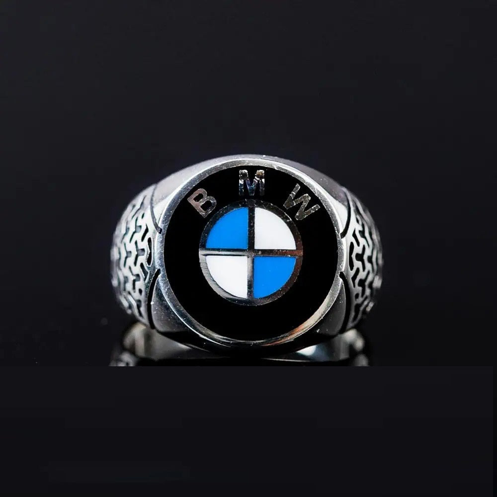 Car Logo Special Silver Ring for BMW Owners No2 Main image