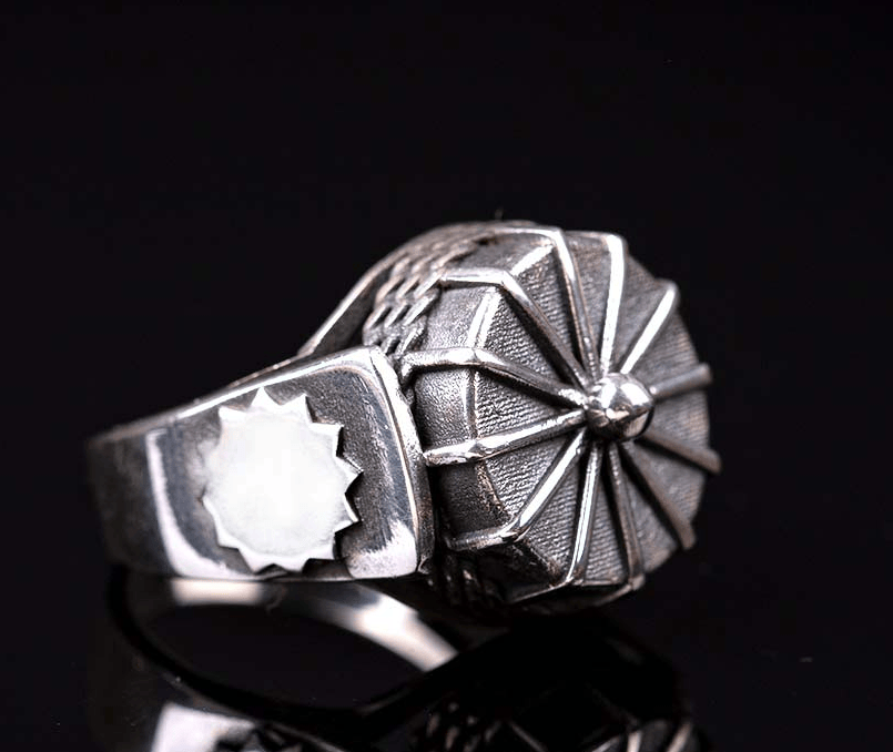 Bektashi Crown Silver Ring For Men Secondary image