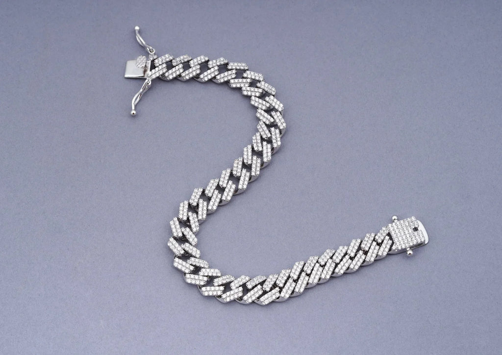 Iced Out Cuban Link Men Bracelet