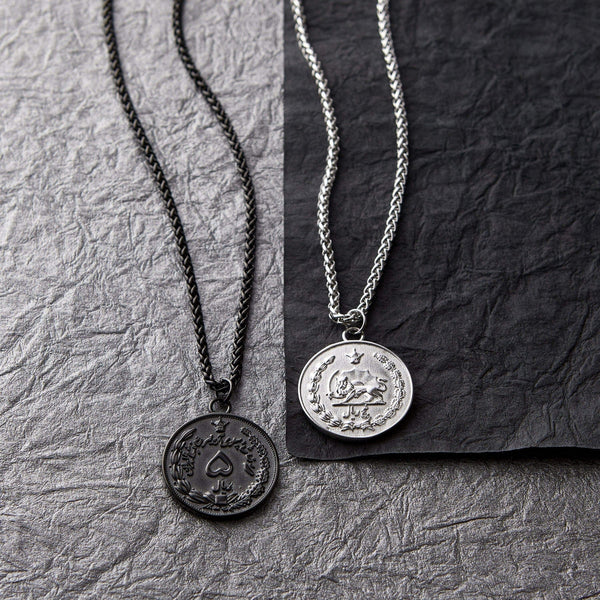 Country Coin Necklace  Men