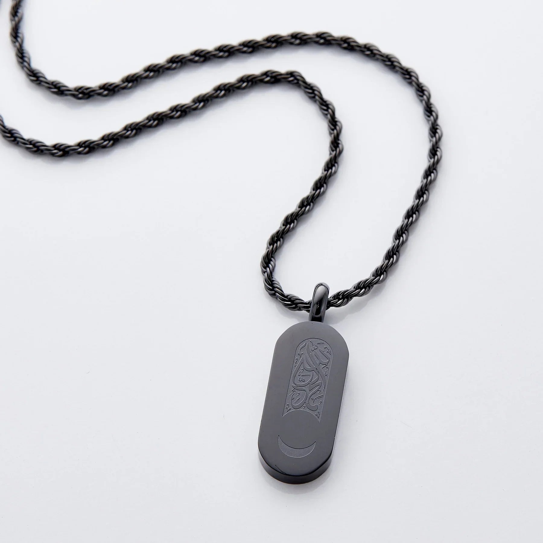 Alhamdulillah Moon Necklace Secondary image