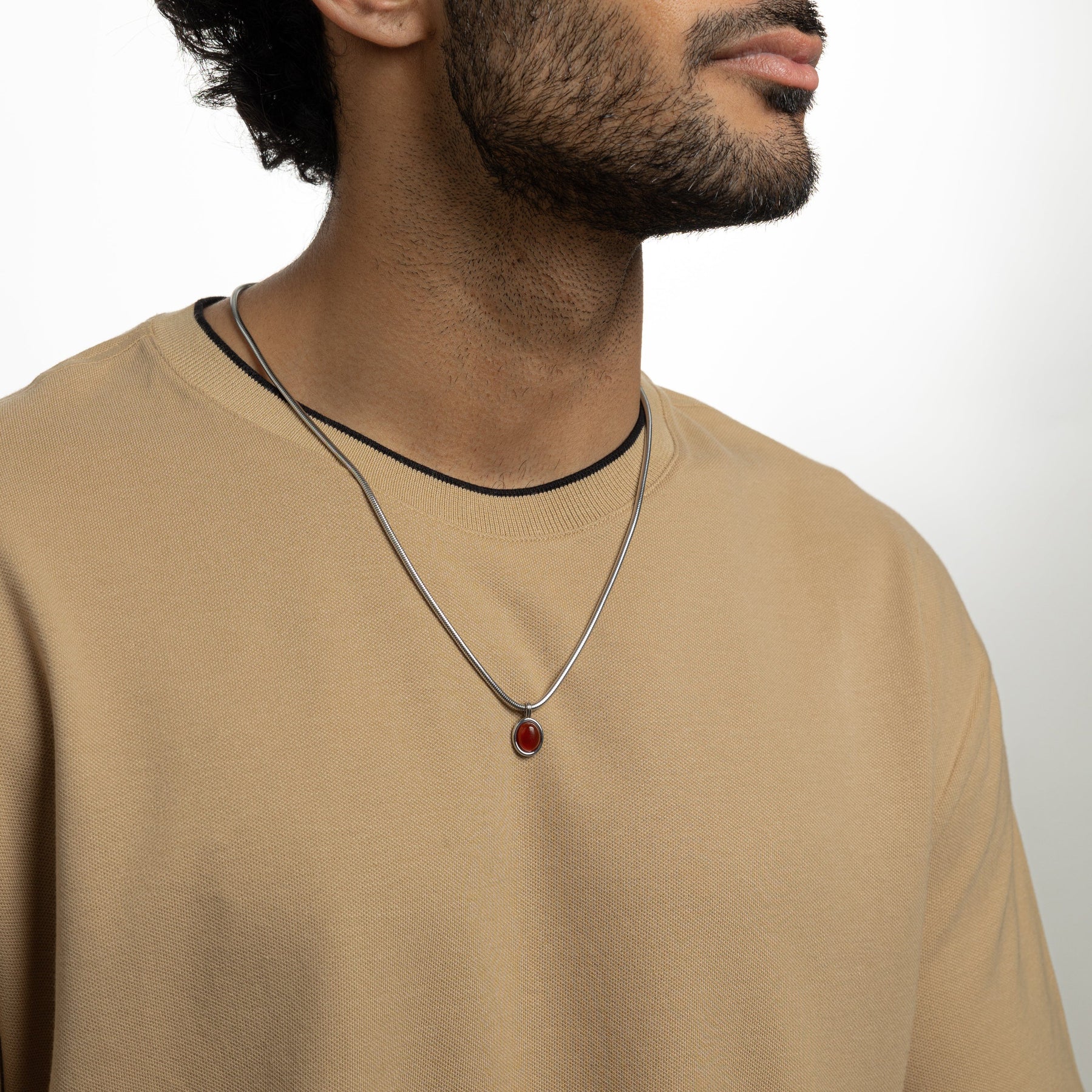 Aqeeq Necklace  Men Secondary image