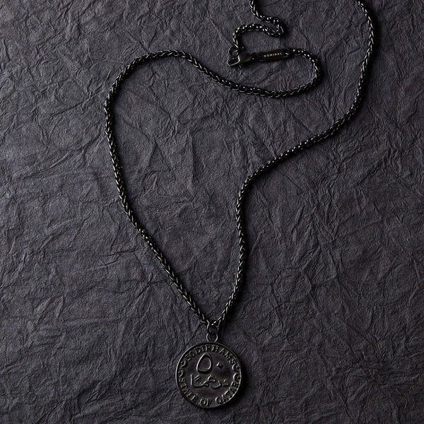 Country Coin Necklace  Men