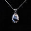 Rare Yemeni Aqeeq Oval Silver Pendant