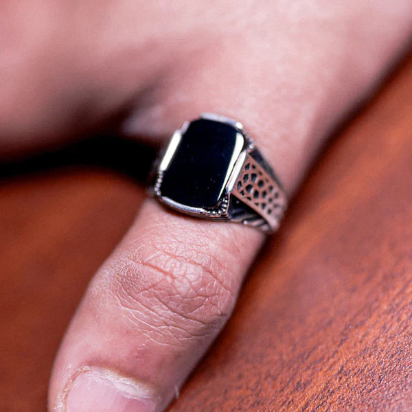 Iron square Ring Secondary image