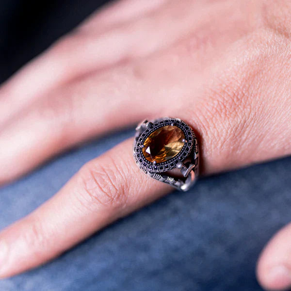 Olive Eclipse Ring Secondary image