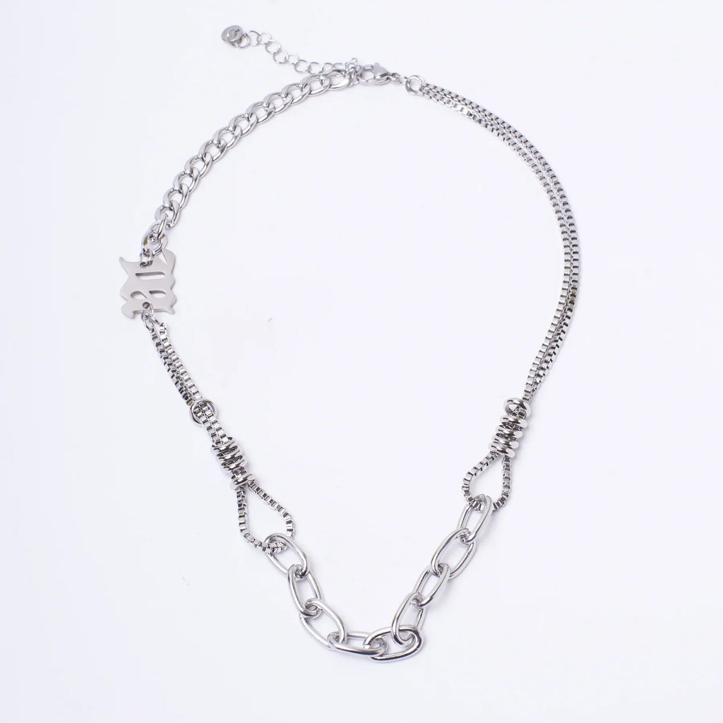 Cryptic Rune Silver Chain
