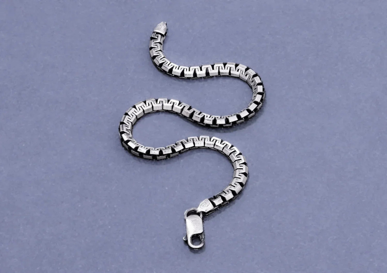 Dragon Textured Cuban Link Men Bracelet Secondary image