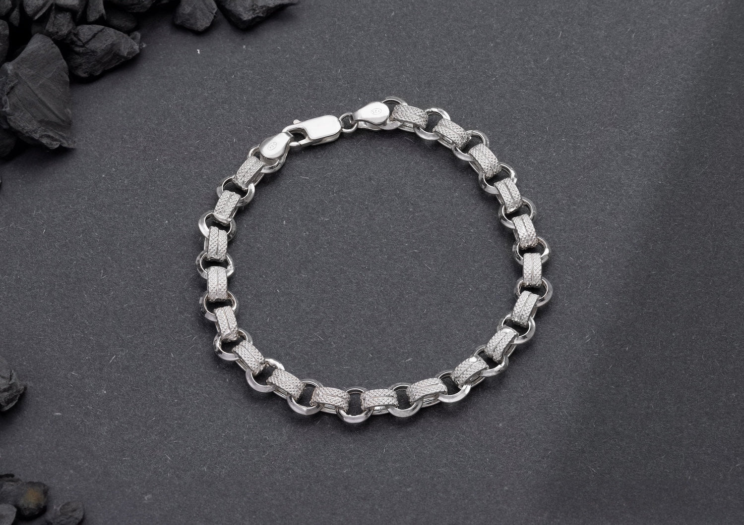 Greek Key Box Men Bracelet Main image