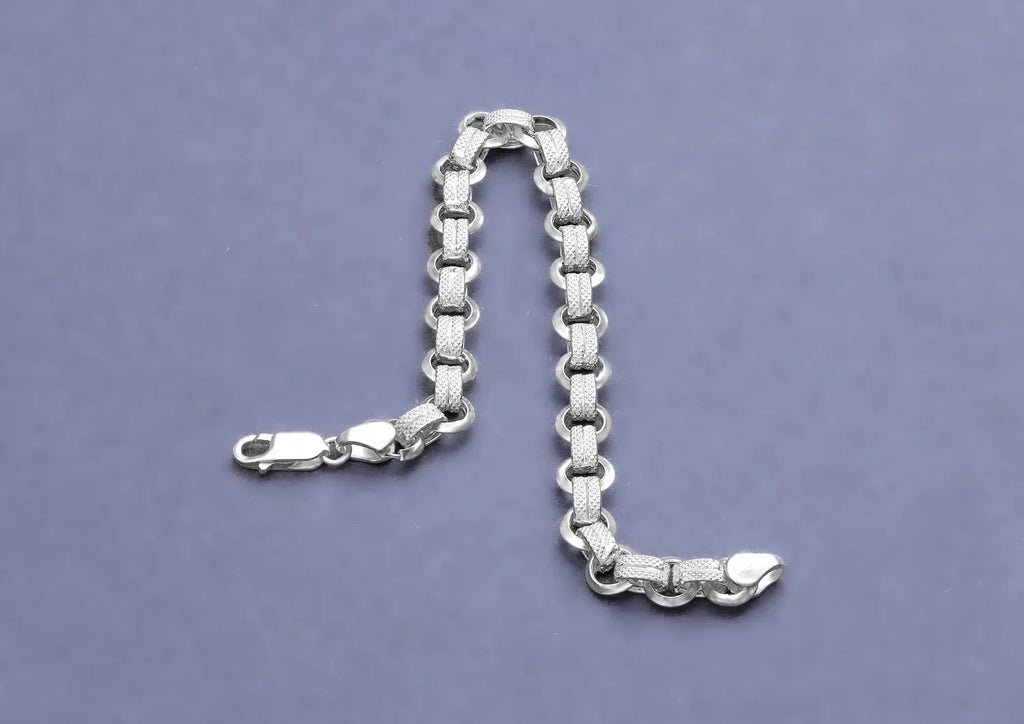 Greek Key Box Men Bracelet
