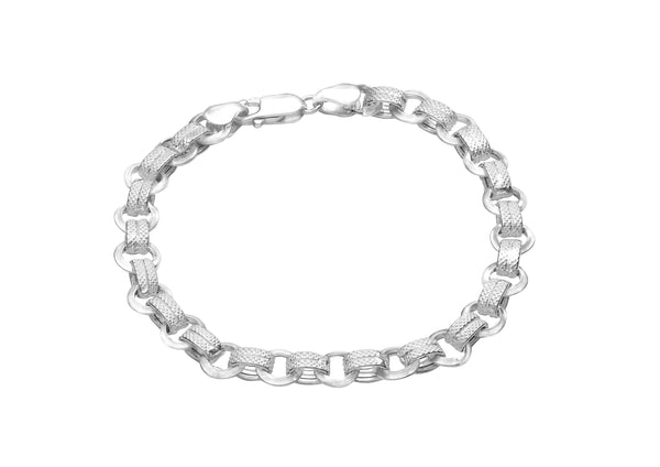 Greek Key Box Men Bracelet