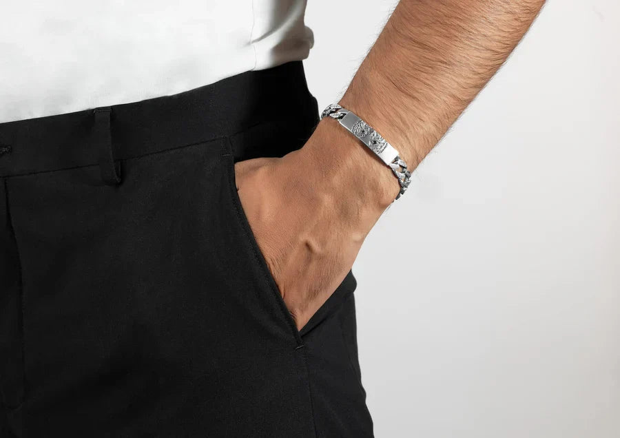 Twin Tigers Cuban Bracelet Secondary image