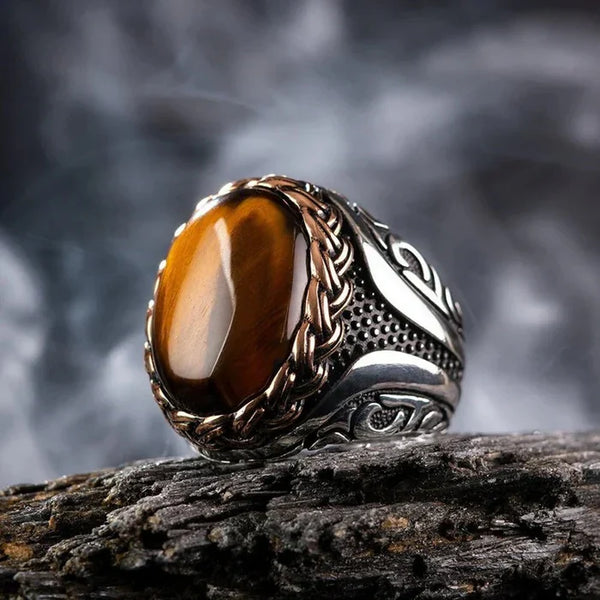 TIGER EYE  RING