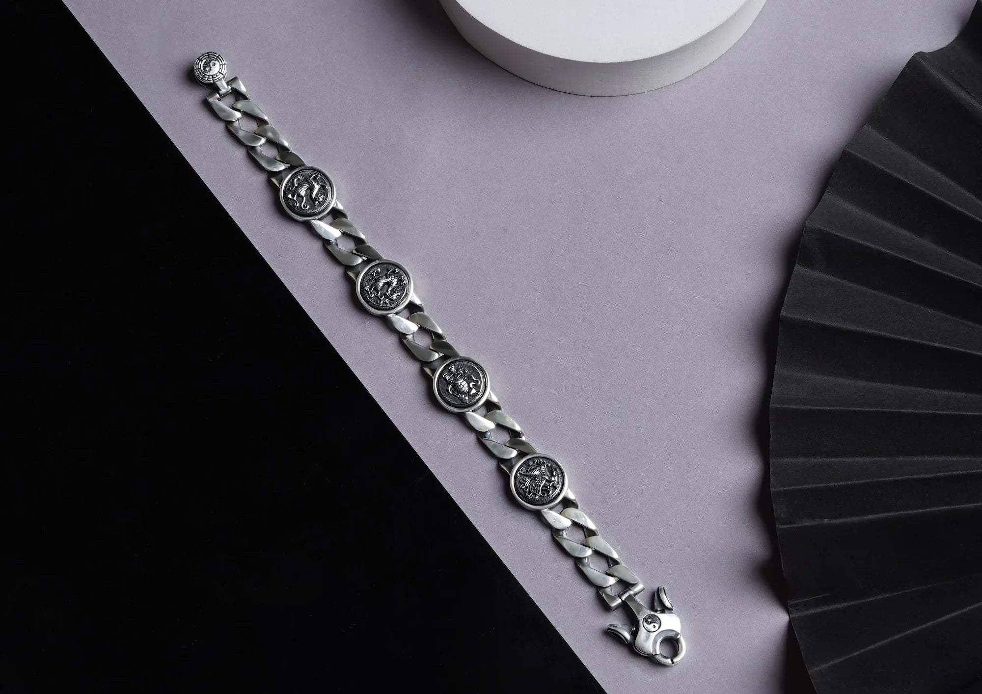 Revolving Luxe Om Men Bracelet Main image