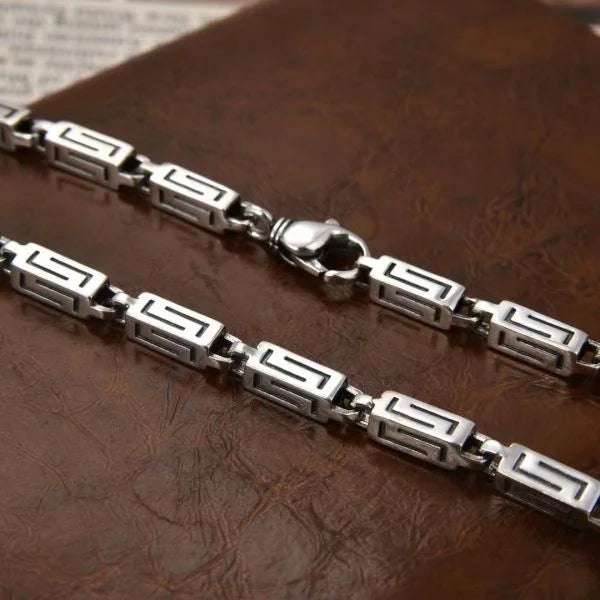Sterling Silver Quadrilateral Textured Bracelet Secondary image