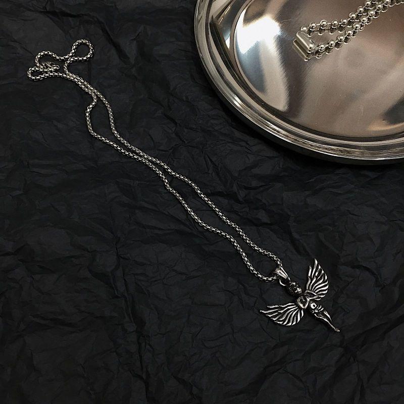 Greek Angel Silver Chain Main image