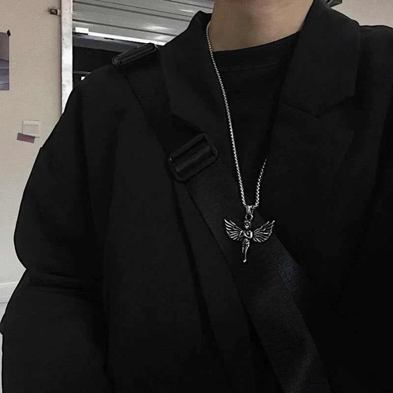 Greek Angel Silver Chain Secondary image