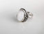 New Vintage Silver Moon Stone Ring IS2 IS1 VAL1 NS3