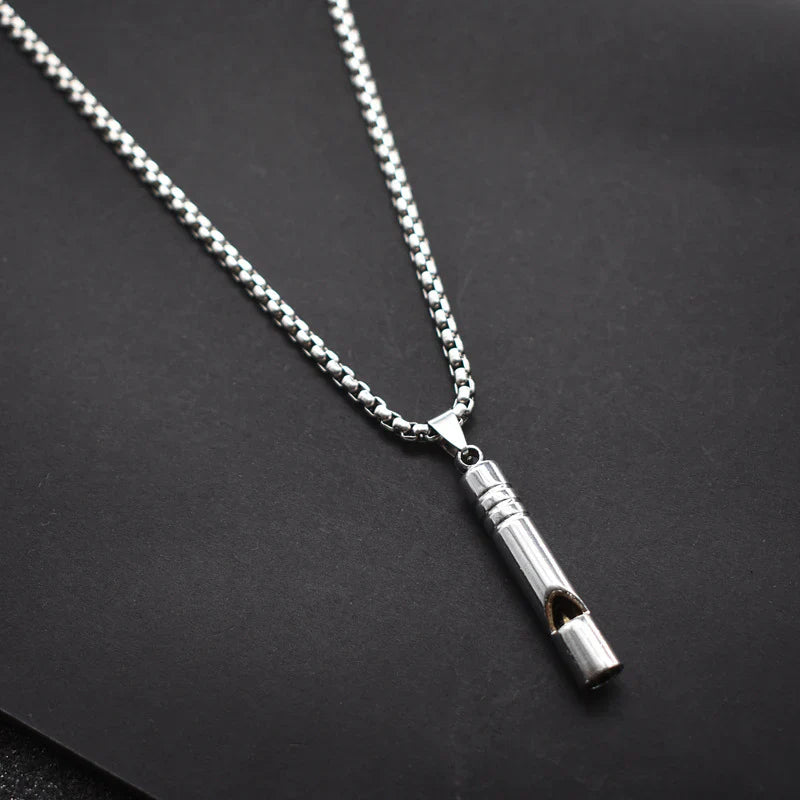 Viking horn Silver Chain Secondary image